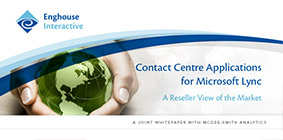 Whitepaper - Contact Centre Applications for MSLync